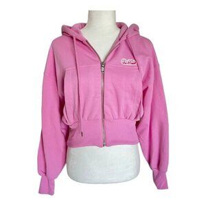 Zara X Barbie The Movie Pink Sweatshirt
